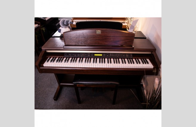 Yamaha CLP150 Satin Mahogany Digital Piano, Used Trade Price Bargain (SN:602987) - Image 1